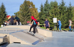 Otwarcie skateparku w Miękini - powiększ