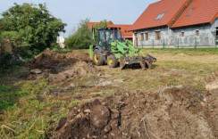 Budowa placu zabaw w Pisarzowicach - powiększ